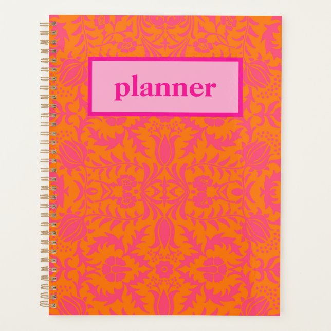 Agenda Pink e Orange (Frente)