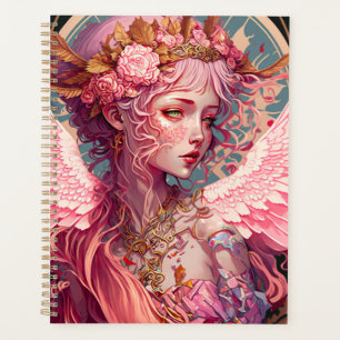 Agenda Pink Fairy Angel Fantasy Art