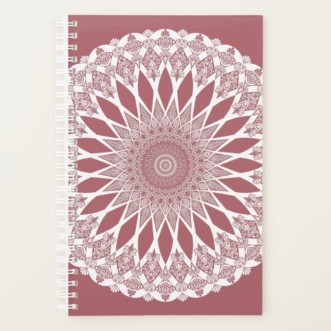 Agenda Pink Madder Tristyns Mandala (Frente)