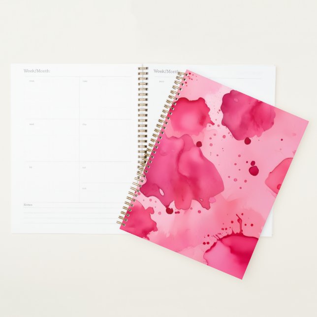 Agenda Pink on Pink Abstract  (Exibição)