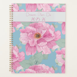Agenda Pink Peony Floral Pattern