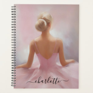 Agenda Pintada Ballerina a rosa