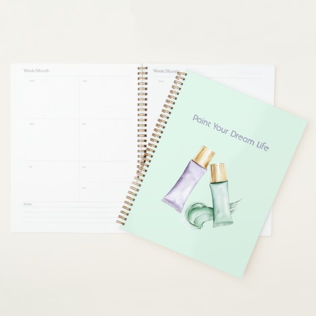 Agenda Pintar Vida de Sonho Roxo Menta (Exibição)