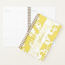 Agenda Pinte-me Margaridas de Amarelo