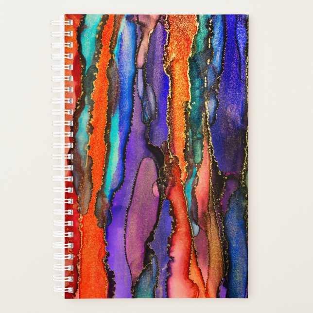 Agenda Pintura a Álcool Sunset Selvagem (Frente)