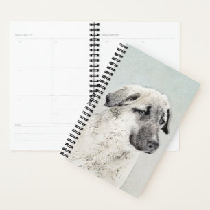 Agenda Pintura Anatoliana Shepherd - Arte Original para C