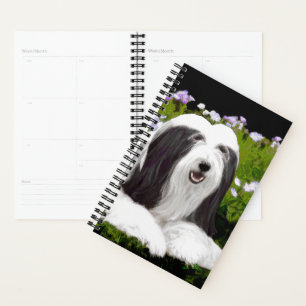 Agenda Pintura Collie com Manteiga - Arte Cachorra Origin