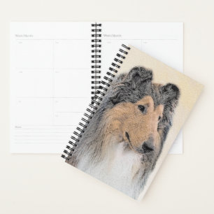 Agenda Pintura Collie (Rough) - Arte Cachorra Original