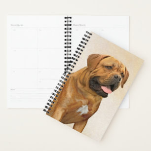 Agenda Pintura de Cachorro de Bordéus - Arte Cachorra Ori