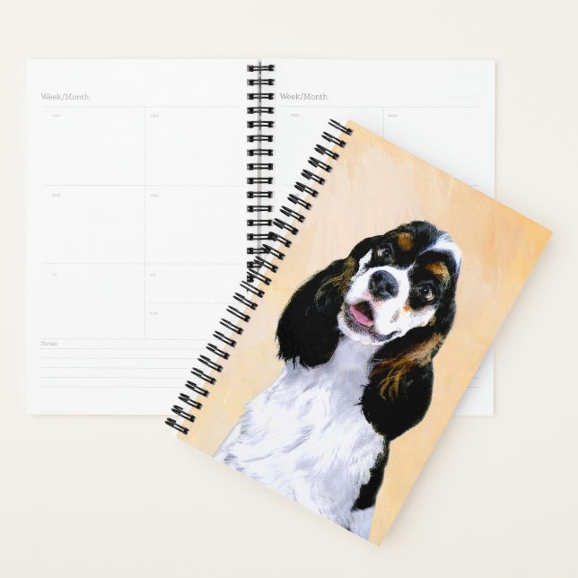 Agenda Pintura De Cocker Spaniel (Participante) - Arte De (Exibição)