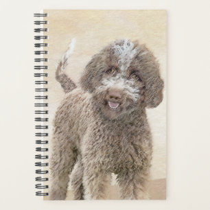 Agenda Pintura de Lagotto Romagnolo - Arte de Cachorro Or