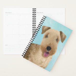 Agenda Pintura de Lakeland Terrier - Arte de Cachorro Ori