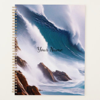 Agenda Pintura de Ondas Maiestosas no Oceano