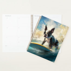 Agenda Pintura de surf em Boston Terrier Beach