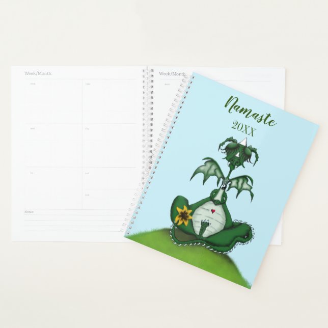 Agenda Pintura Engraçada de Yogi Dragon (Exibição)