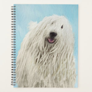 Agenda Pintura Komondor - Arte Cachorra Original