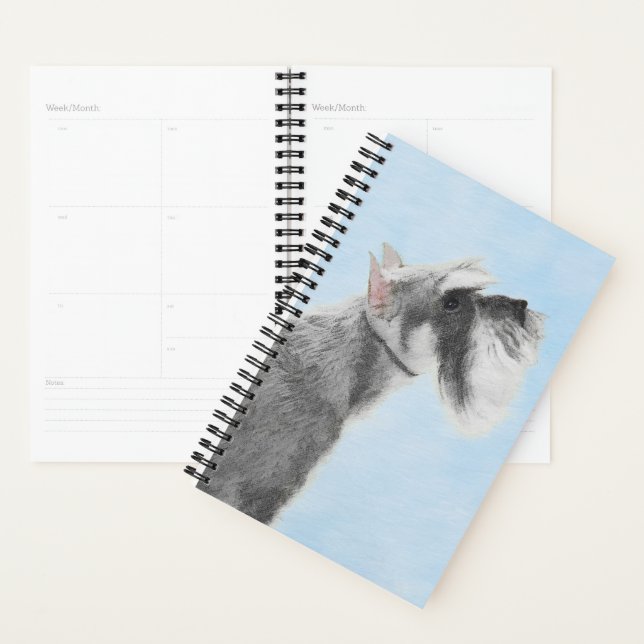 Agenda Pintura Schnauzer (Giant, Standard) - Arte Canina (Exibição)