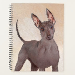 Agenda Pintura Xoloitzcuintli - Arte Cachorra Original