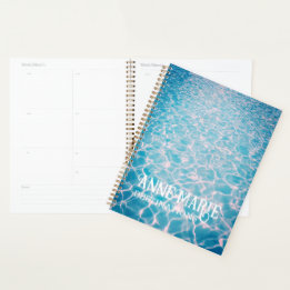 Agenda Piscina Aquática Personalizada de Verão
