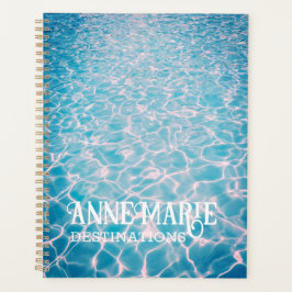 Agenda Piscina Aquática Personalizada de Verão