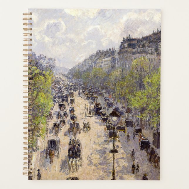 Agenda Pissarro - Boulevard Montmartre, Primavera (Frente)