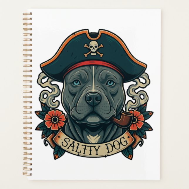 Agenda Pitbull Salty Dog (Frente)