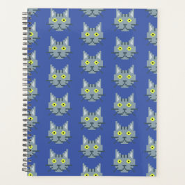 Agenda Pixel Cat Patterno