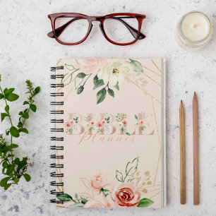 Agenda Placa de Bíblia de Aquarela Floral