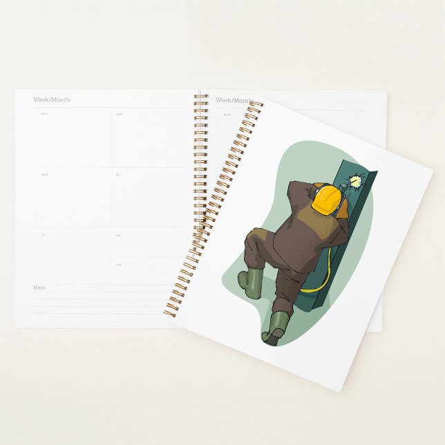 Agenda Placa metálica para soldadura industrial (Criador carregado)