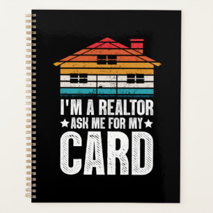 Agenda Placa Realer Funny Vintage Implate Broker
