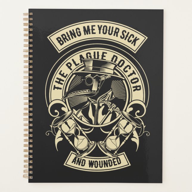 Agenda Plague Doctor Vintage (Frente)