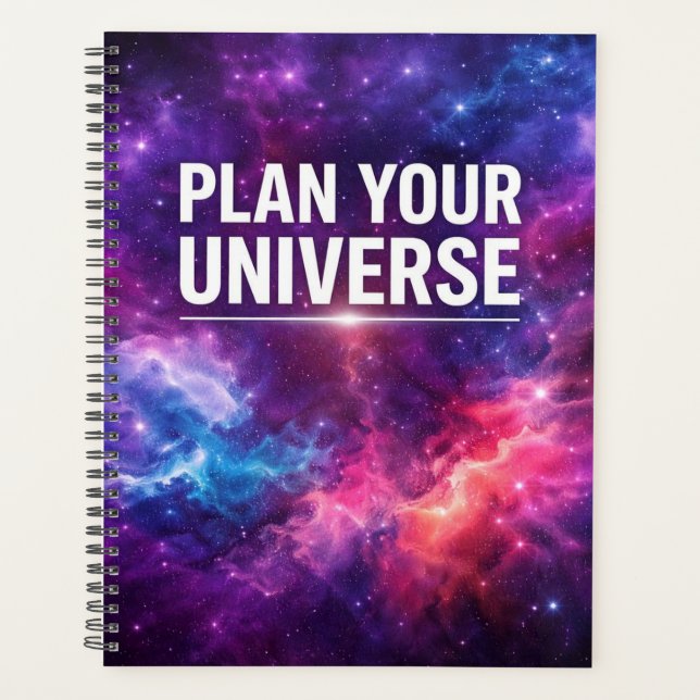 Agenda Plan Your Universe Galaxy Planner (Frente)