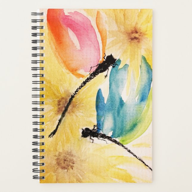 Agenda Planador de Espiral de Dragonfly (Frente)