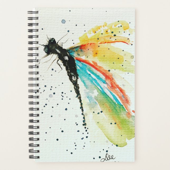 Agenda Planador de Espiral de Dragonfly (Frente)