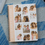 Agenda Planeador Anual Personalizado de Grade de Fotograf<br><div class="desc">Crie seu próprio planejador anual usando este modelo de grade de fotos moderno de tendências. Basta adicionar 12 de suas fotos favoritas,  mudar o ano e personalizar o nome e a citação motivacional. Todas as cores e texto podem ser personalizados para que este planejador anual seja exclusivo para você.</div>