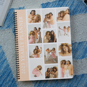 Agenda Planeador Anual Personalizado de Grade de Fotograf