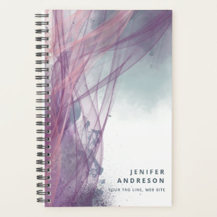 Agenda Planeador artístico moderno contemporâneo abstrato