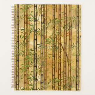 Agenda Planeador da Floresta Bamboo Chiyogami
