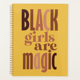 Agenda Planeador de 2023 para a Black Girl Magic