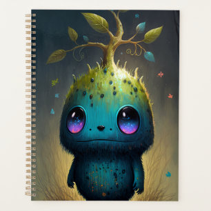 Agenda Planeador de Arte Fantasia de Monstro da Fábrica G