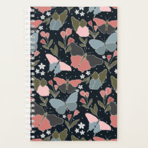 Planeador de borboletas azuis grandes