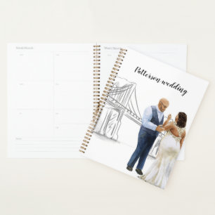 Agenda Planeador de Casamento da Noiva de Nova Iorque
