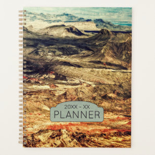 Agenda Planeador de Cena de Paisagem de Montanha
