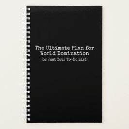 Agenda Planeador de Dominação Mundial