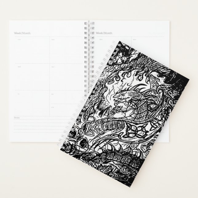 Agenda Planeador de Dragões Fierce (Exibição)