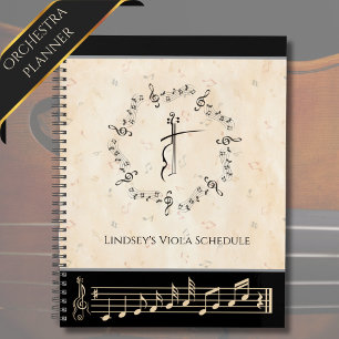 Agenda Planeador de Ensaios de Orquestra Elegante