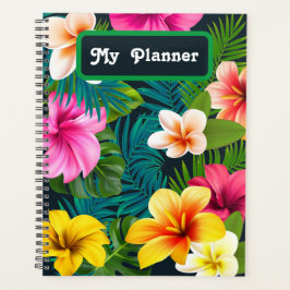 Agenda Planeador de Flores Tropicais