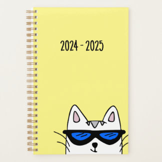 Agenda Planeador de gatos pequenos 5,5" x 8,5"