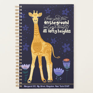 Agenda Planeador de Girafa Magia