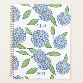 Agenda Planeador de Hydrangea Monograma